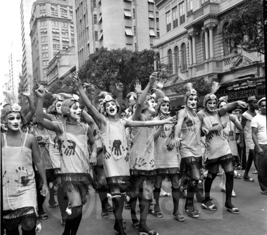 O carnaval de antigamente