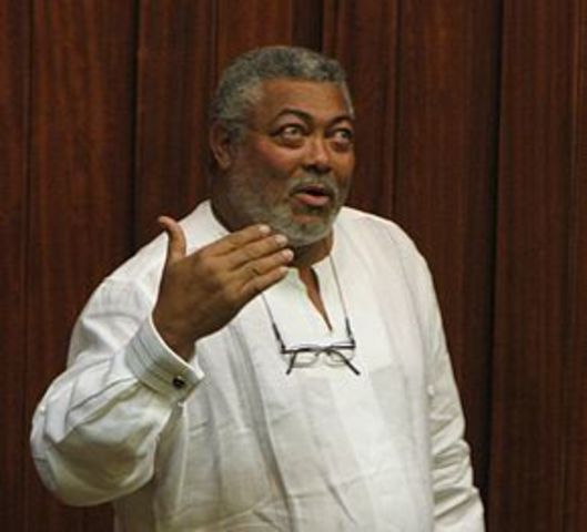 -2000: Jerry Rawlings ved magten i Ghana