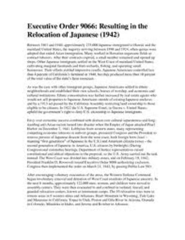 Executive Order 9066