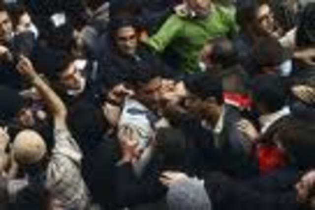 Public demostrations against the Shah