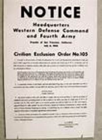 Exclusion orders appear on telephone.