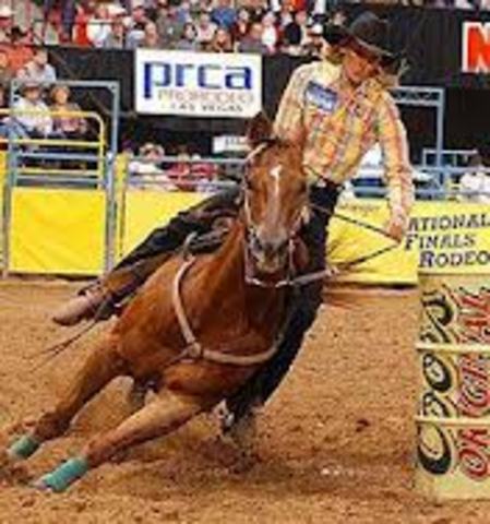 Become a famous Barrel Racer