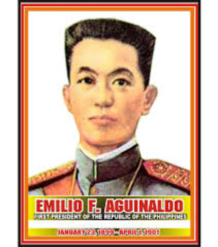 Aguinaldo captured by U.S troops