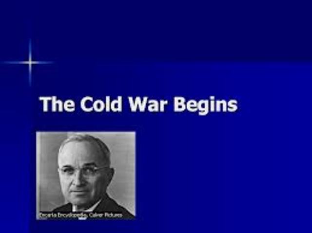 COLD WAR BEGINS