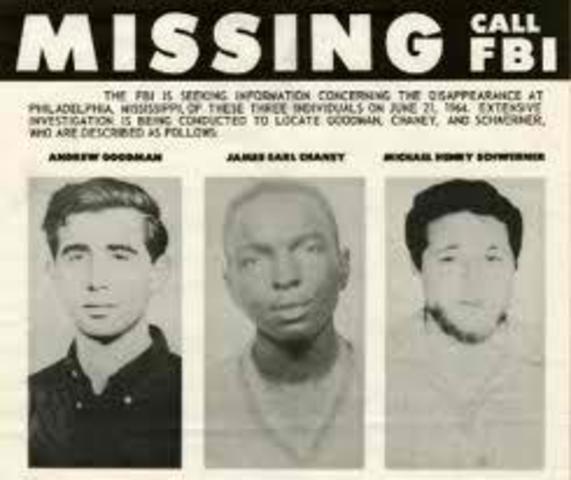 Three CORE members disappear in Mississippi