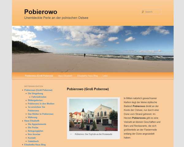 Haus Elisabeth - Internetseite