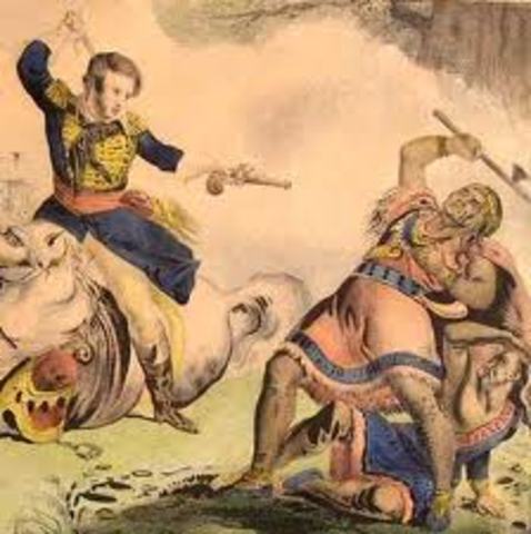 The death of Tecumseh