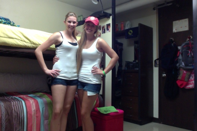 Moved into the dorms!