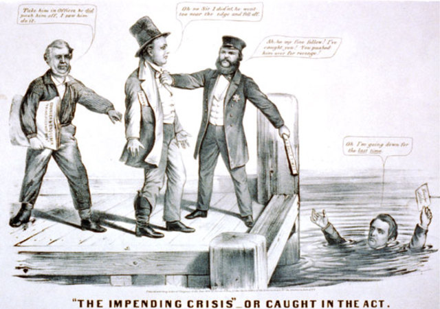 Hinton Helper publishes The Impending Crisis of the South