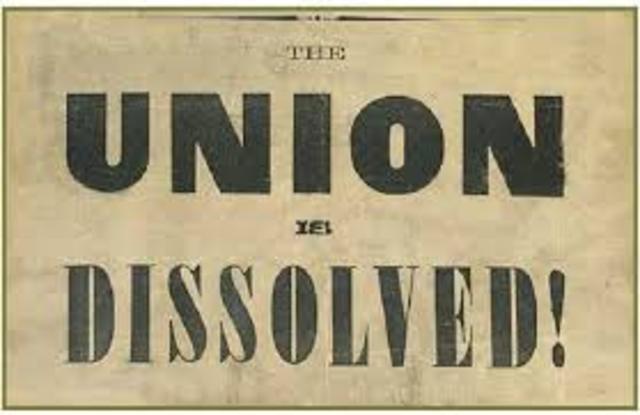 Seven seceding states from the Confederate States of America