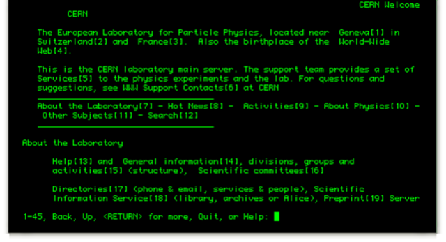 Primer Navegador de Texto