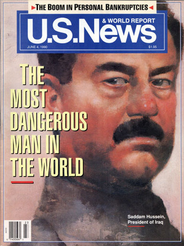 Saddam Hussein invades Kuwait