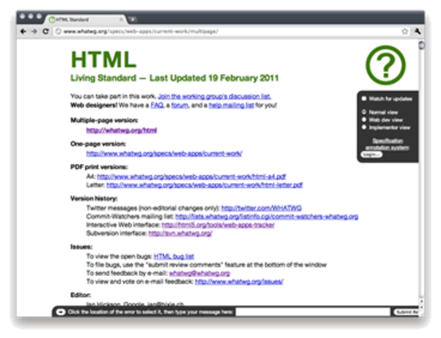 Estandares, ¿Donde?