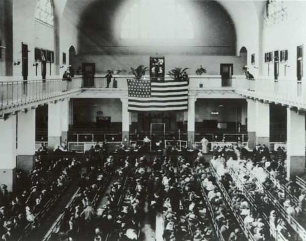 Ellis Island Processes its Highest Number of Immigrants
