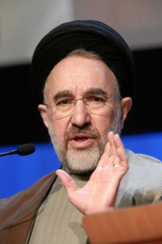 1997 Mohammed Khatami elected president, serving until 2004.