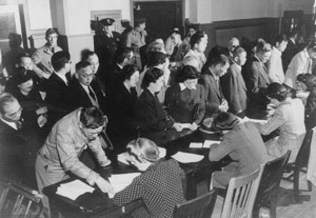 Registering for evacuation