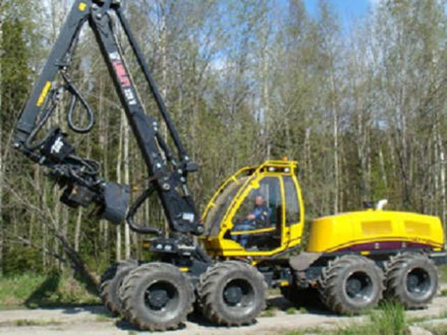 Первый отечественный харвестер