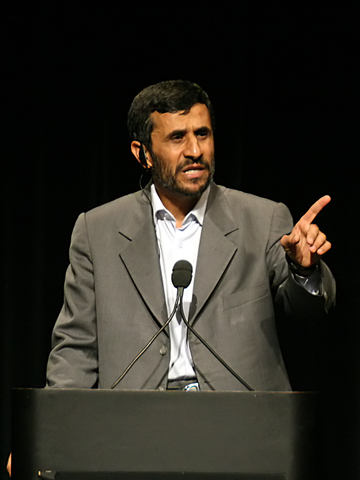 2005 Mahmoud Ahmadinejad becomes president of Iran.