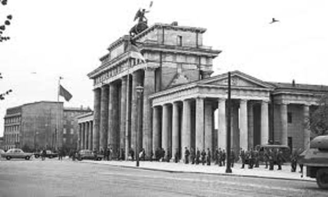 Berlin border closed