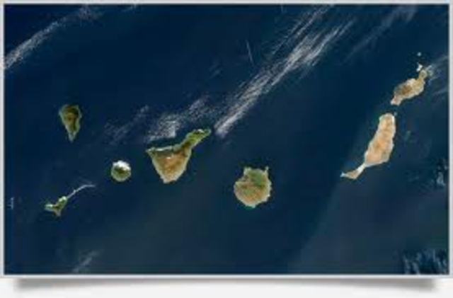 Con quista de Fuerteventura, la Gomera y el Hierro