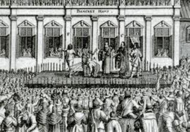 Charles I executed