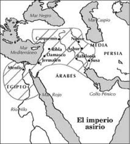 Los Asirios (siglo XIV a.c.)