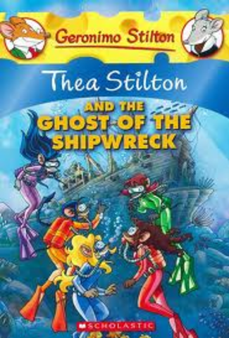Ghost of the ship wreck Thea Stilton