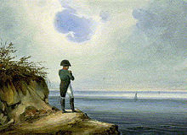 Napoleon exiled to Saint Helena