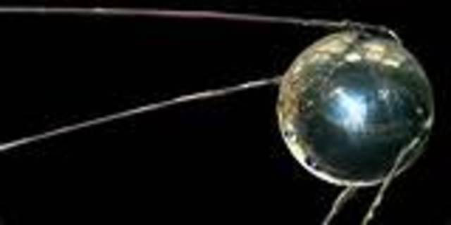 russian sputnik 1 is launched