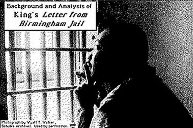 "Letter From Birmingham Jail" is Written