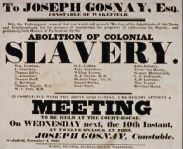 International Slave Trade Abolished