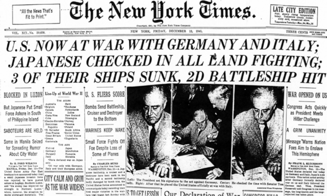 War on United States