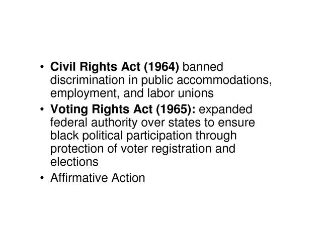 Banned Discrimination