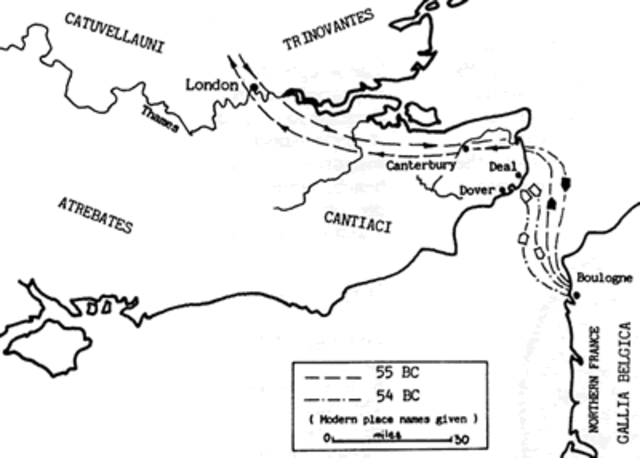 Caesar Invades Britain