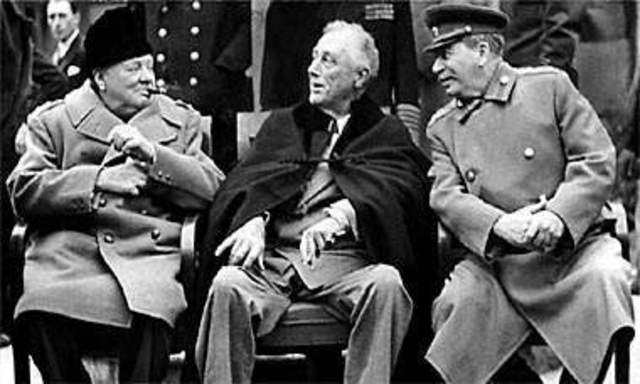 CONFERENCE AT YALTA