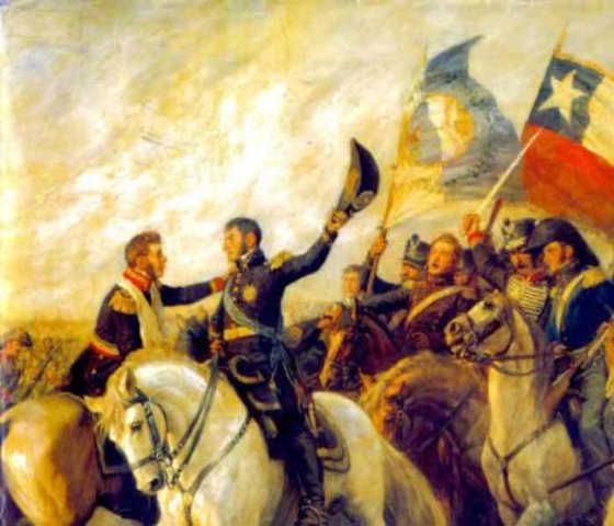 Guerra de la Independencia De Chile(Batalla de Maipu)