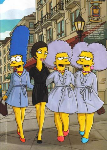 The Simpsons Go to Paris with Linda Evangelista