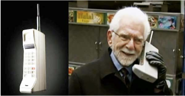 First Cellphone Call