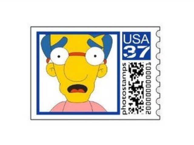 Simpsons Stamps