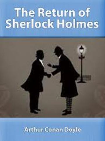 First of 'The Return of Sherlock Holmes Stories' Published