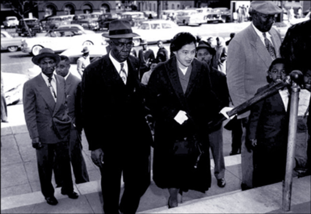 Her husband, Raymond Parks, 74, dies of cancer.