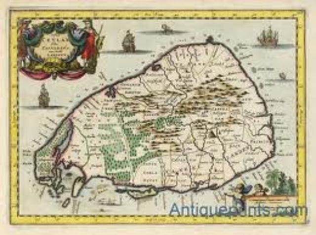 Dutch conquer Cyelon from its native people