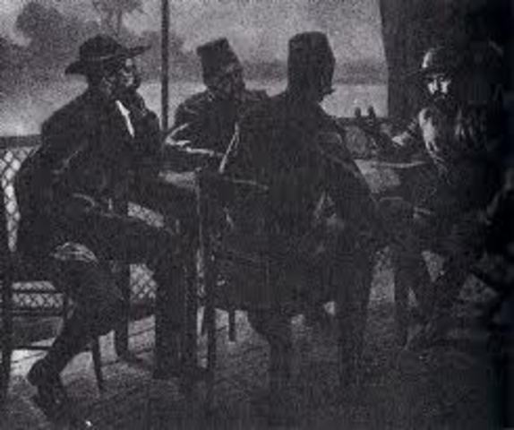 Encuentro de Marchand y Kitchener en Fashoda