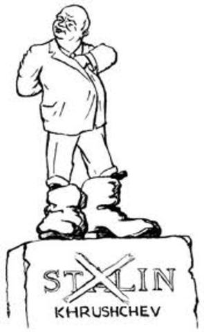 Khrushchev comes to power in the Soviet Union