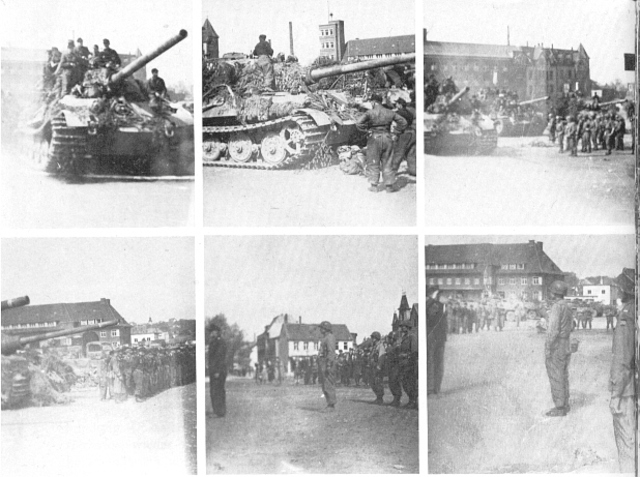 The Axis group surrendered in Tunisia.