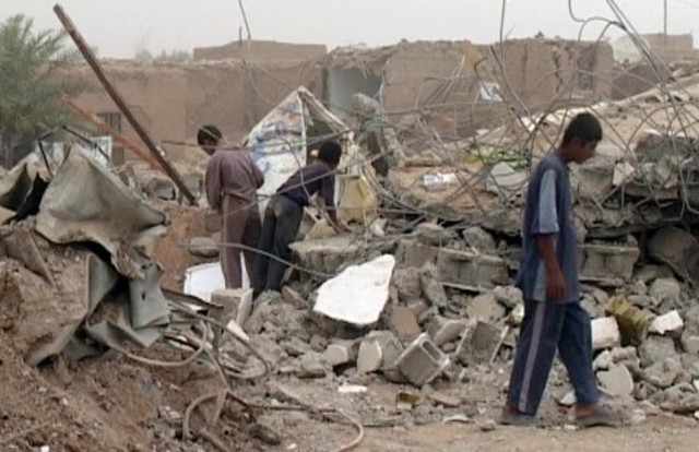 Two Pairs of Truck bombings in Iraq