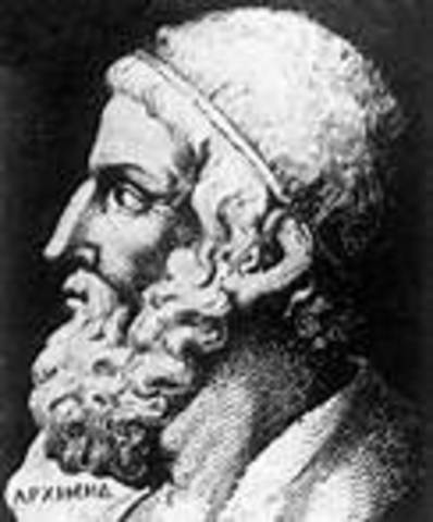 Archimedes 400 B.C.