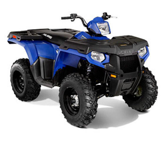 Driving my neighbor’s ATV on the berm