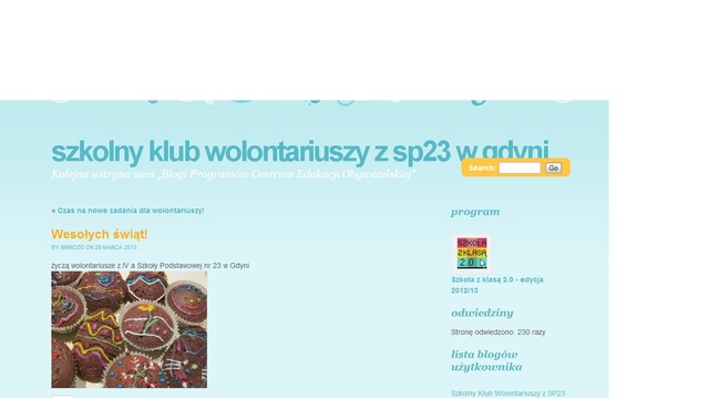 BLOG KOŁA SZKOLNYCH WOLONTARIUSZY