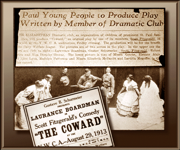 Production of his first play